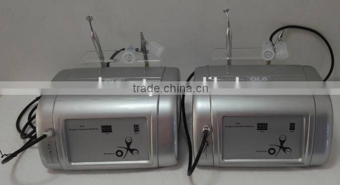 Portable 2 in 1 Oxygen Injection and spray therapy facial machines for home use skin tightening