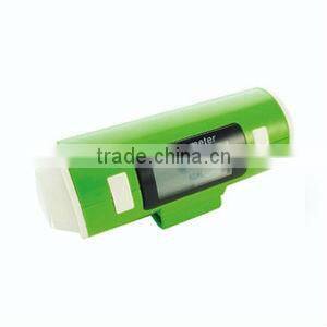 premium gift and promotional item for female multifunction pedometer 3 led light torch Pedometer calore counter with belt cli