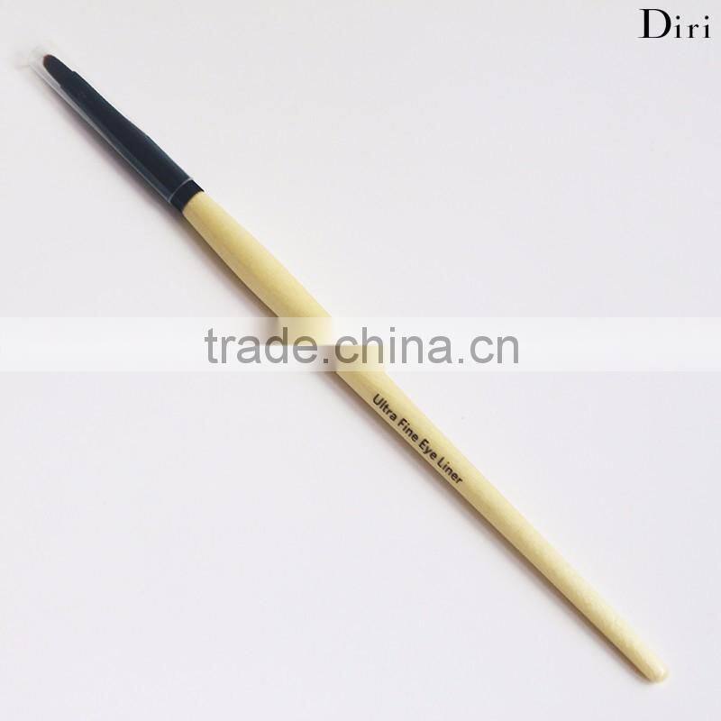 OEM cheap wooden handle eyeliner makeup brush