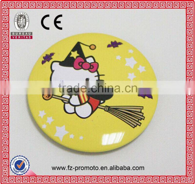 custom Metal pin Badge in plating gold and enamel