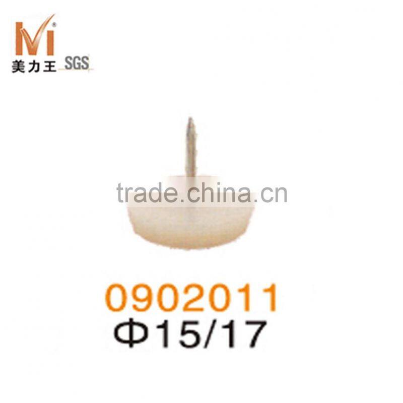 mushroom shape furniture foot nails for furniture feet