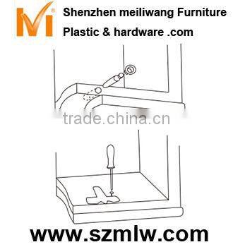 door close buffer fitting