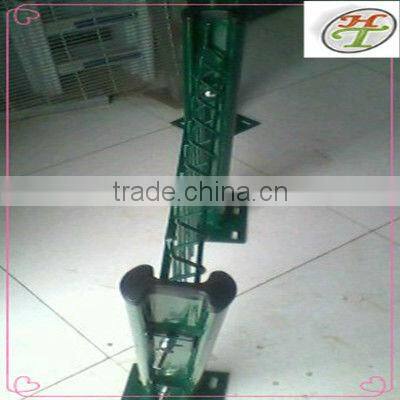 fence post 60*60*1.5mm 1.55m height with plastic caps and clips