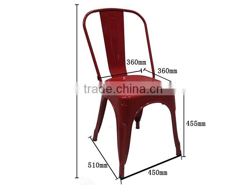 Commercial Furniture restaurant vintage metal dining chair