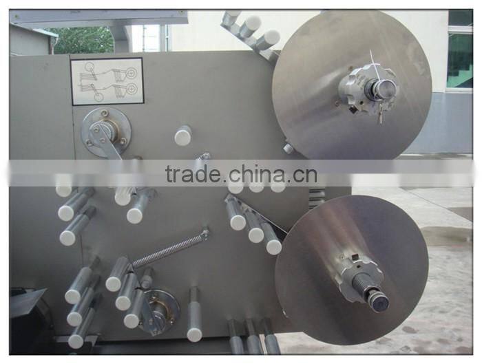 Automatic double twist sweet candy wrapper machine