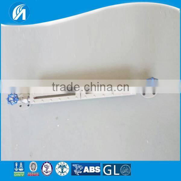 Marine Glass plate level gauge
