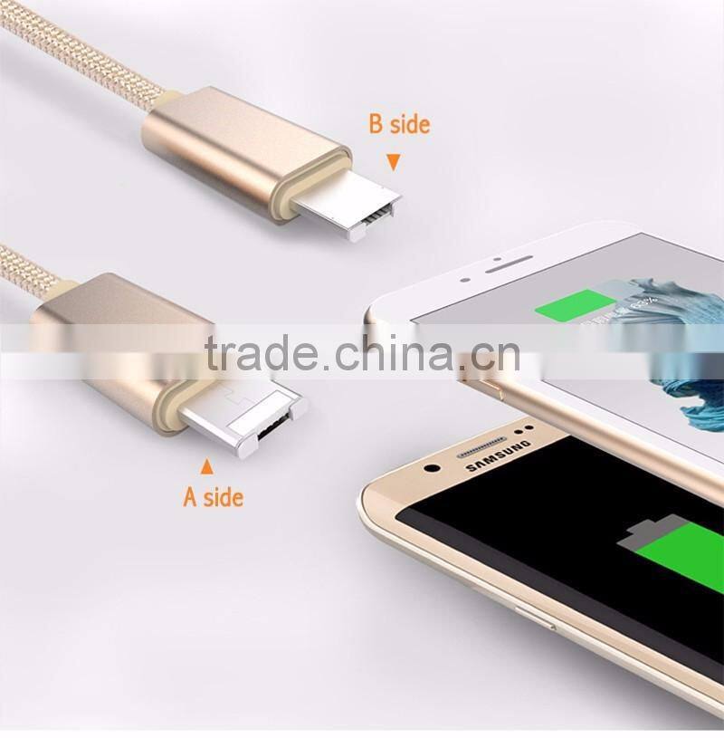 Competitive price new collection import 2 in 1 usb cable for iphone 6/android