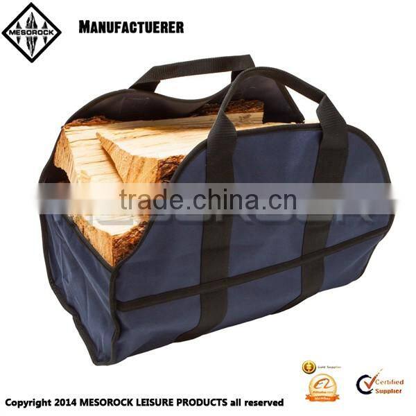 Heavy Duty Premium Wood Tote Firewood Tote Bag Log Carrier