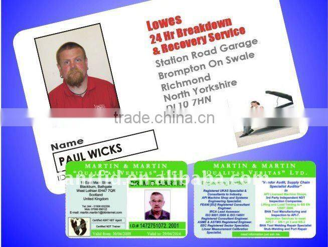 Great promotional image access photo card