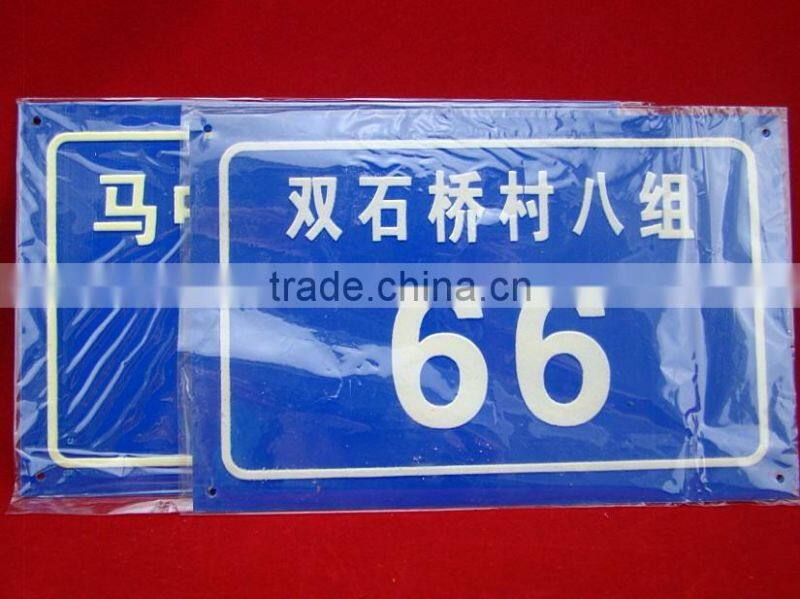 Custom design metal door street hanging sign