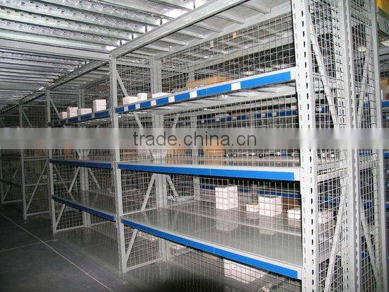 convenience store/shop gondola with plastic shelf labels