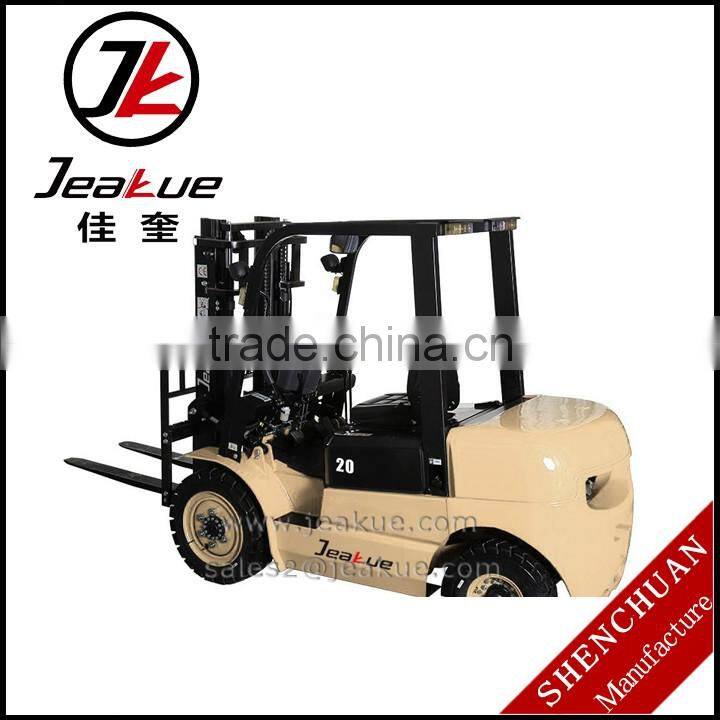 2017 Hingh Quality and cheapest price 2.0T 2000kg Diesel forklift