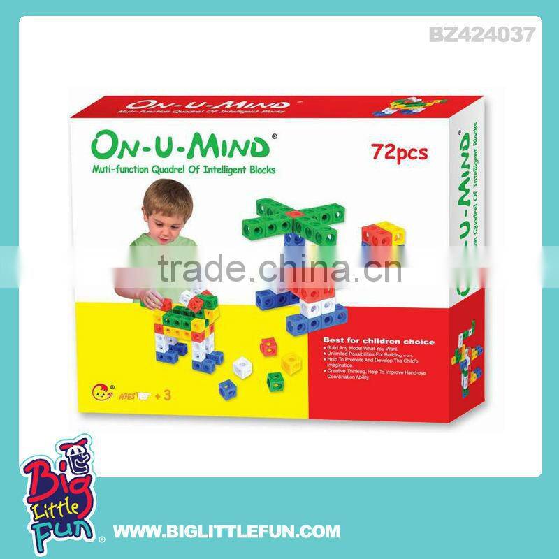 55pcs snow flower toy building block