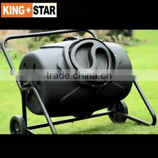 190L New Plastic Outdoor Tumbler Compost