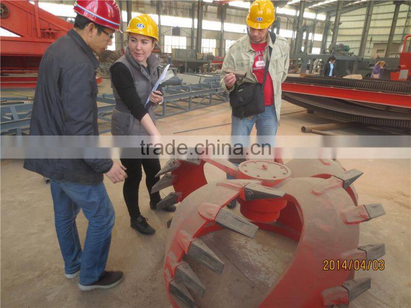 cutting suction/cutter head sand dredger