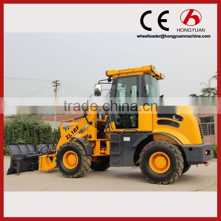 zl18f 0.8CBM hydraulic wheel loader