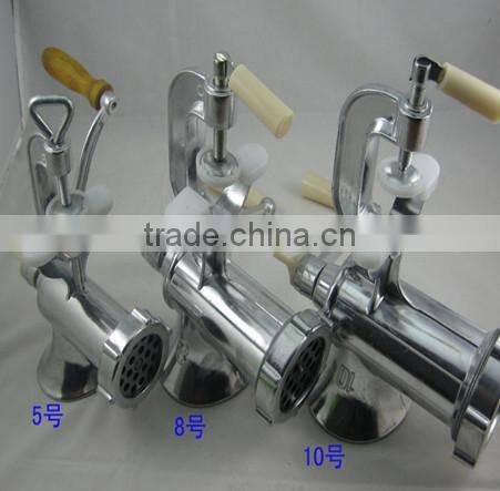New style aluminium alloy manual meat mincer machine