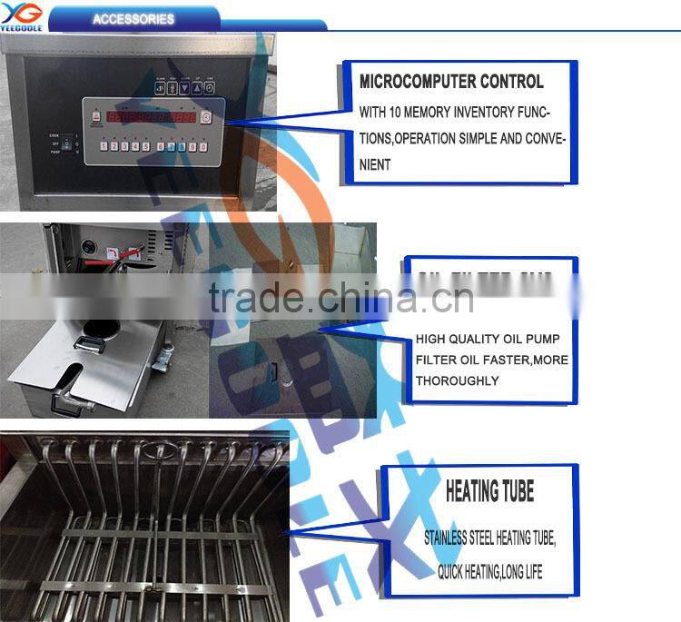 popular kfc french fries chicken frying machine