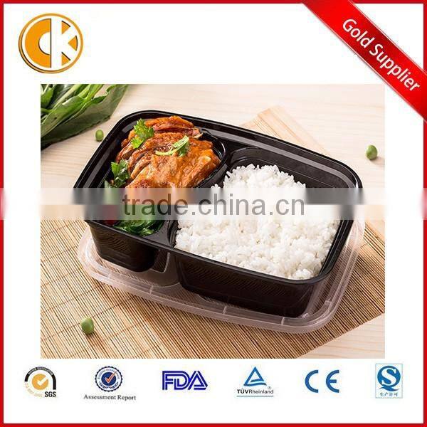 Kitchen sets 2 compartments food storage containers