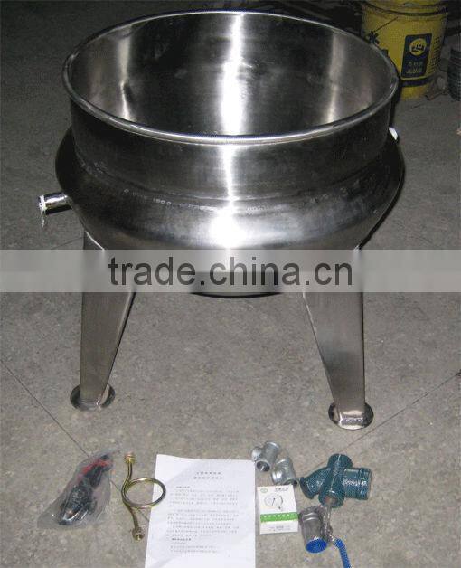 dried tofu equipment jacketed boiling pan