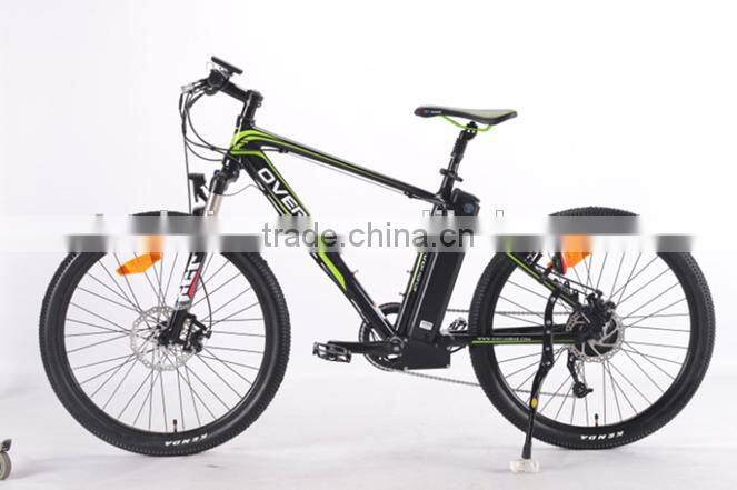 6061 aluminium alloy frame 26" Intelligent Brushless mountain electric bike/250W lithium battery mountain bicycle (TK-TDE05Z)
