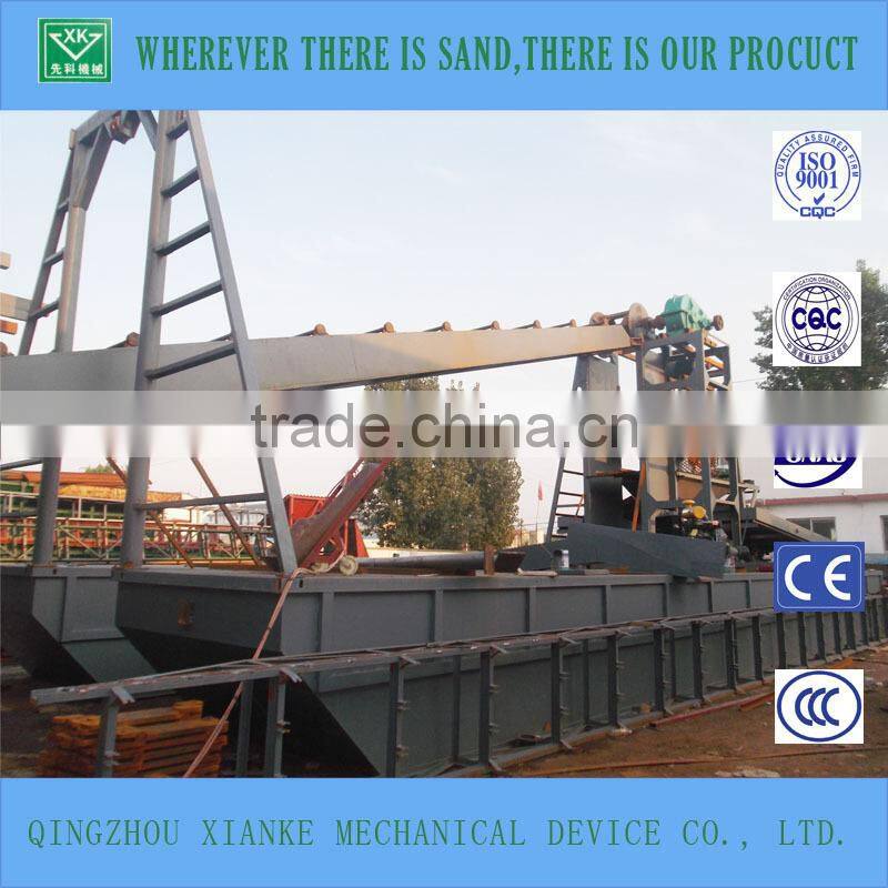 Sand dredging and gold mining machinery