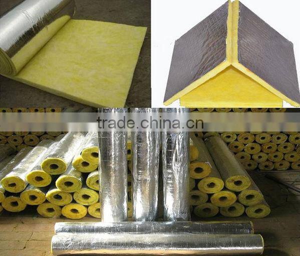 hot saling alu glass wool roll