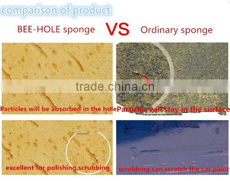 Newest macroporous washing and waxing sponge for car