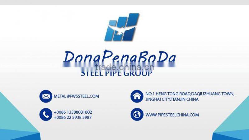 Round steel pipe gi pipe with plain end