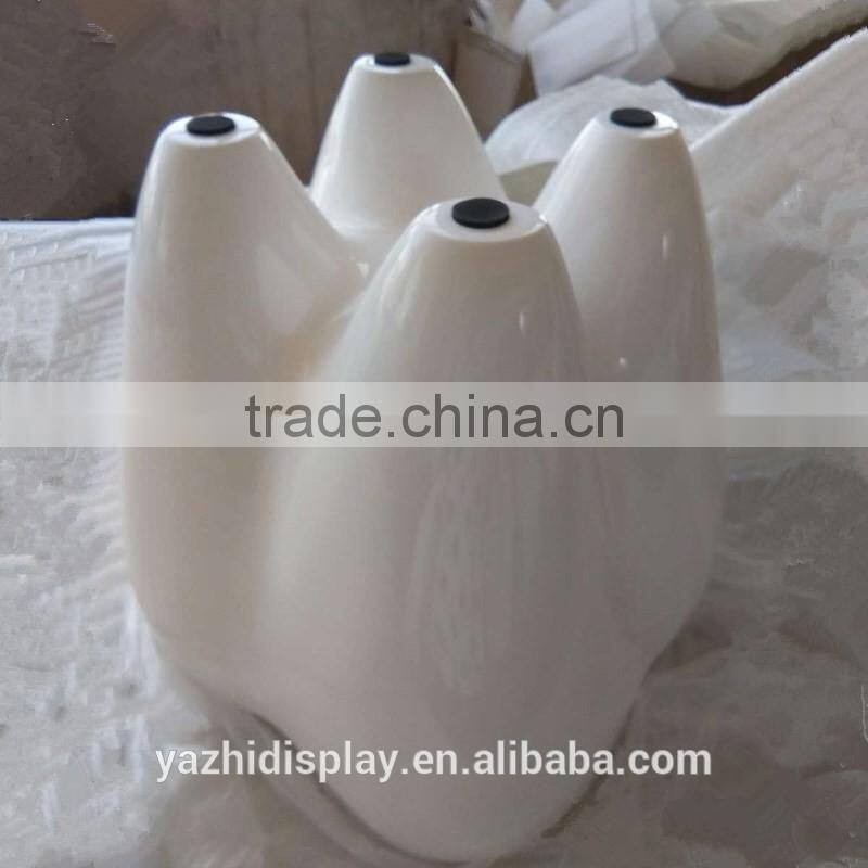 industrial color artifical fiberglass tooth chair tooth stool for store decor furniture