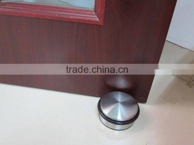 Stainless Steel Sliding Glass Shower Door Stopper With Rubber Ring