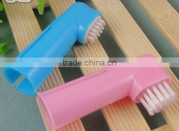 CY107 Dog & Cat Finger Toothbrush Set Pet Dental Care Toothbrush Massage Brush