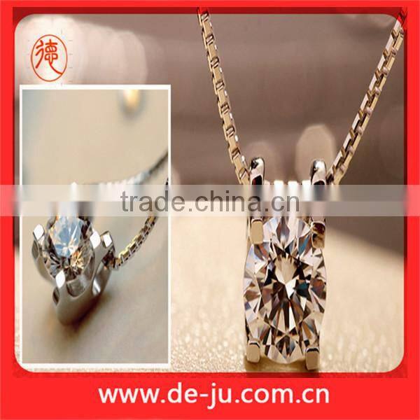 Crystal Latest Design Small Pendant Necklace