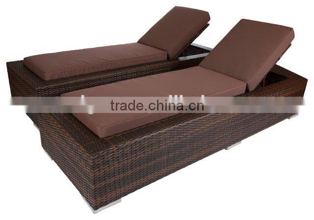 Sigma garden furniture sun loungers outdoor double sun lounger