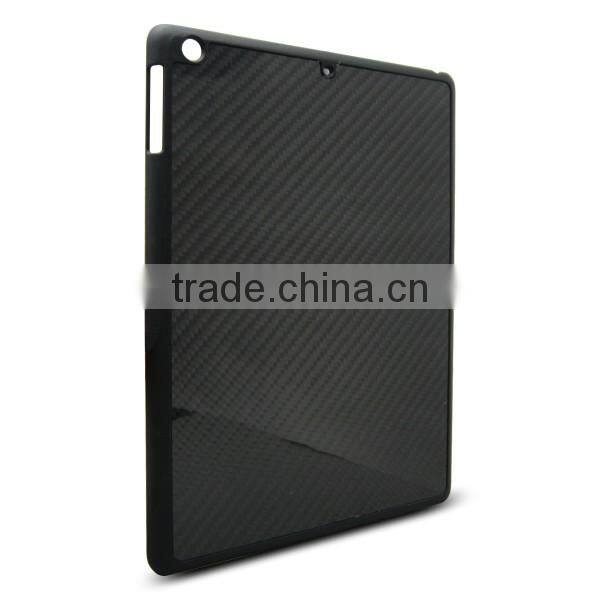 Customized PC cover carbon fiber cell phone case for iPad5, pc case