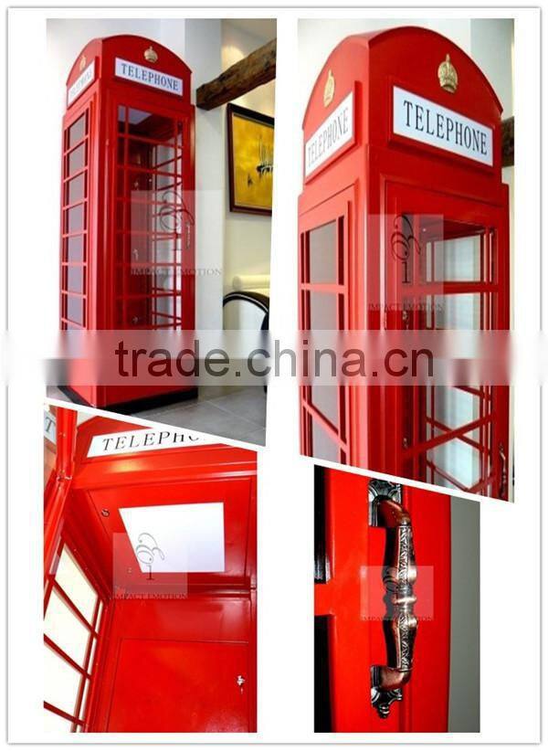 Metal crafts Red Telephone box