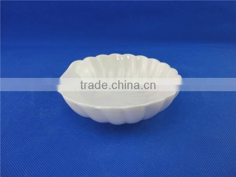 stock small white ceramic bowl