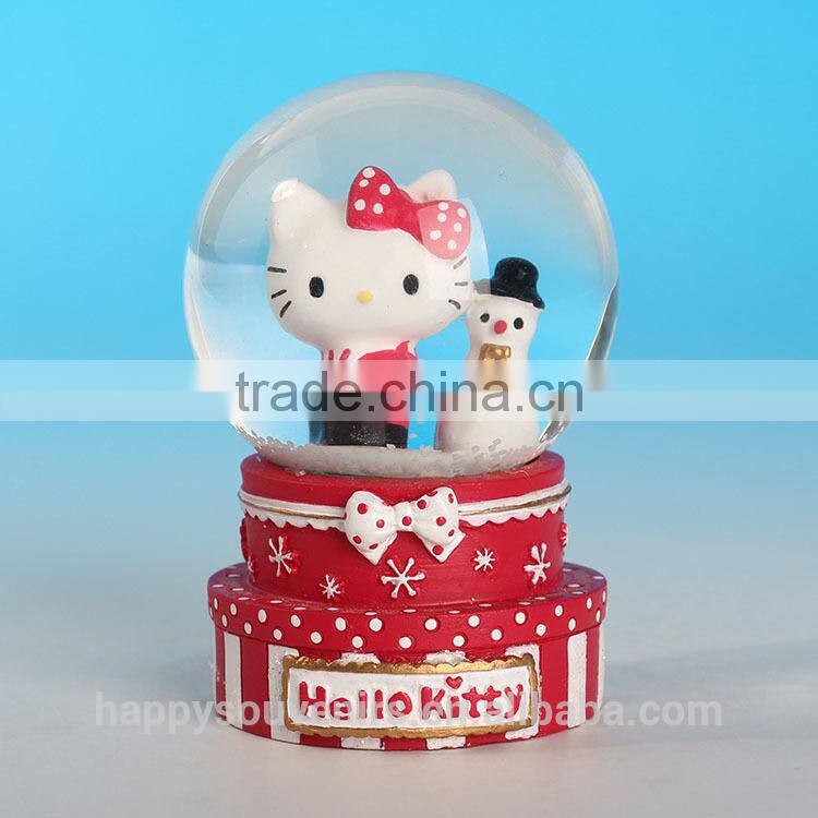 Mini Hello Kitty snow globes/christmas decorations and souvenirs