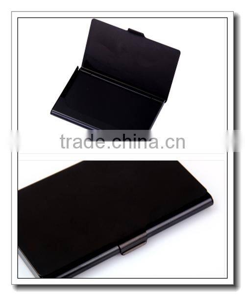 customed made logo Aluminum card case,stainless steel card case for wholesale