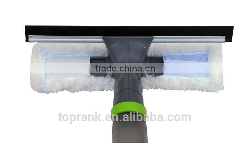 Toprank Wholesale Window Glass Cleaning Tools Microfiber Magic Spray Window Squeegee Shower Wiper Squeegee With Bottle Soap