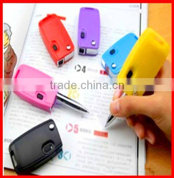 led light car key ball pen