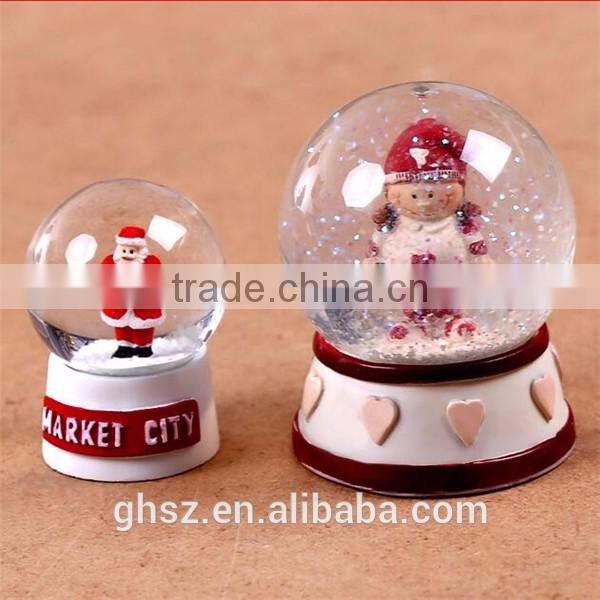 Custom tourist souvenir gift resin Armenia noravank snow globes