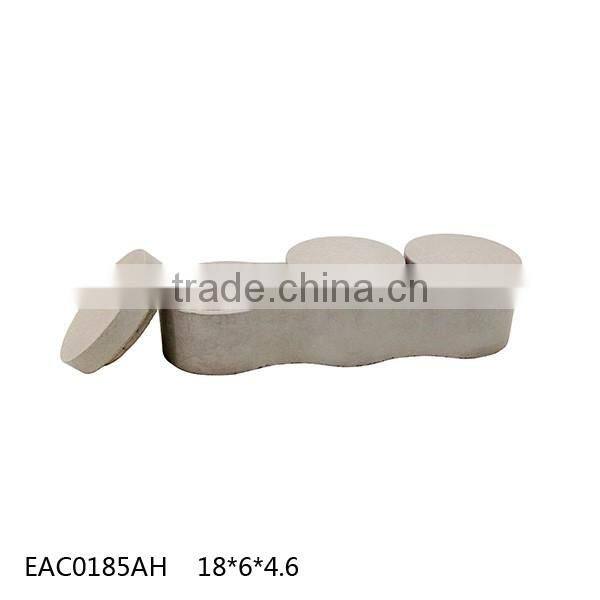 concrete kitchen accessories Concrete Salt Cellar with cement Lid