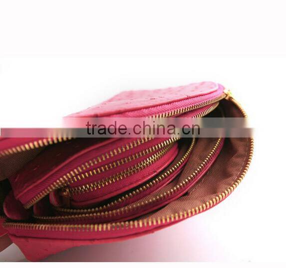 Beautiful promotional toiletry bag, shinny pu leather make up cosmetic case/bag