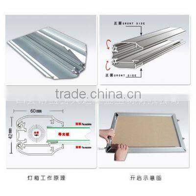 Advertising aluminum display led lightbox with 32 years in foshan