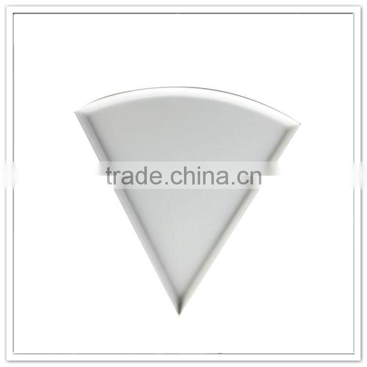 Afternoon tea stand White dollar store items sorbet kig desserts display triangle pizza plate 32cm