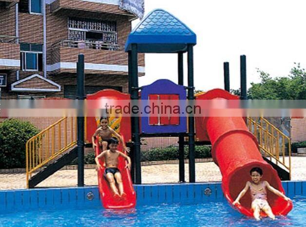 Outdoor water slide amusement park equipment water games for kids