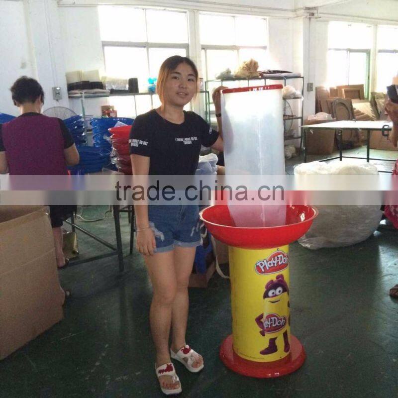thermoforming abs plastic halls parts display rack for goods