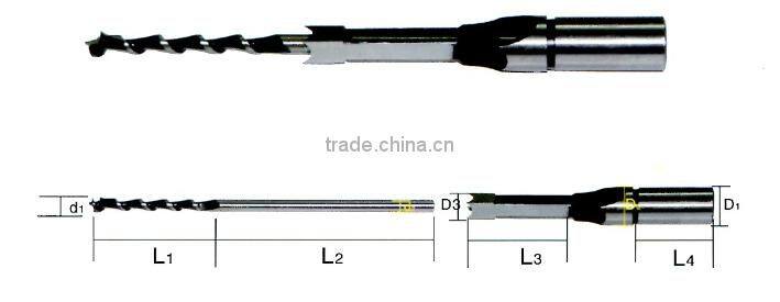 Woodworking Hollow Mortising Chisel