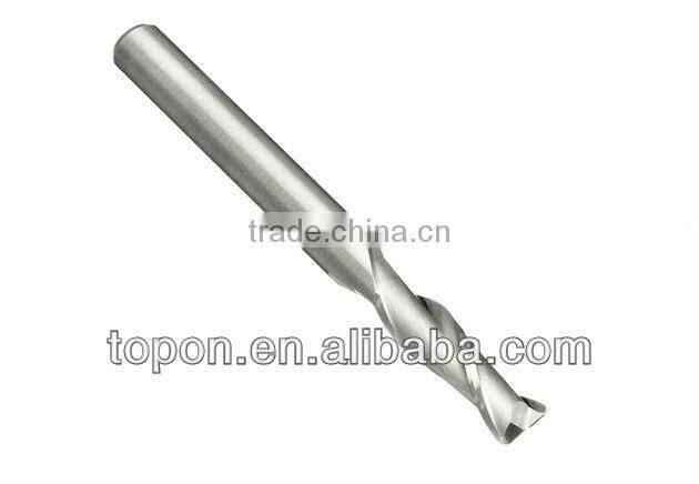 bright finish 30 degree helix corner radius ball solid carbide cutter for stainless steel